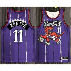 Bismack Biyombo Toronto Raptors 1995-1999 Throwback Purple Jersey