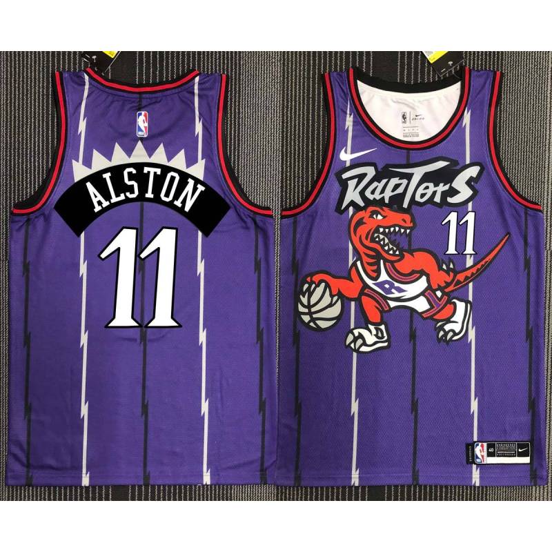 Jordan Loyd Toronto Raptors 1995-1999 Throwback Purple Jersey