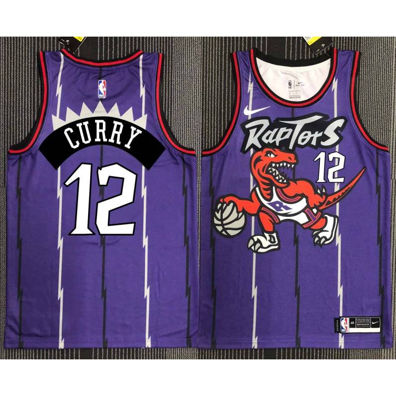 Kornél Dávid Toronto Raptors 1995-1999 Throwback Purple Jersey