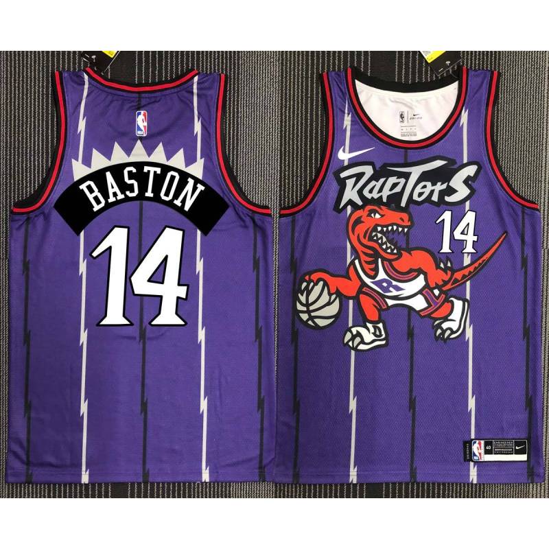 Shamorie Ponds Toronto Raptors 1995-1999 Throwback Purple Jersey