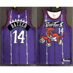 Justin Champagnie Toronto Raptors 1995-1999 Throwback Purple Jersey