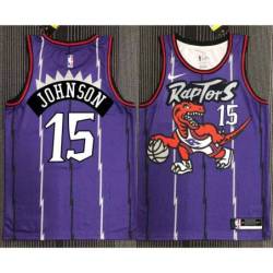 Rasho Nesterović Toronto Raptors 1995-1999 Throwback Purple Jersey