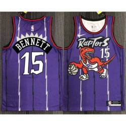 Ronald Dupree Toronto Raptors 1995-1999 Throwback Purple Jersey