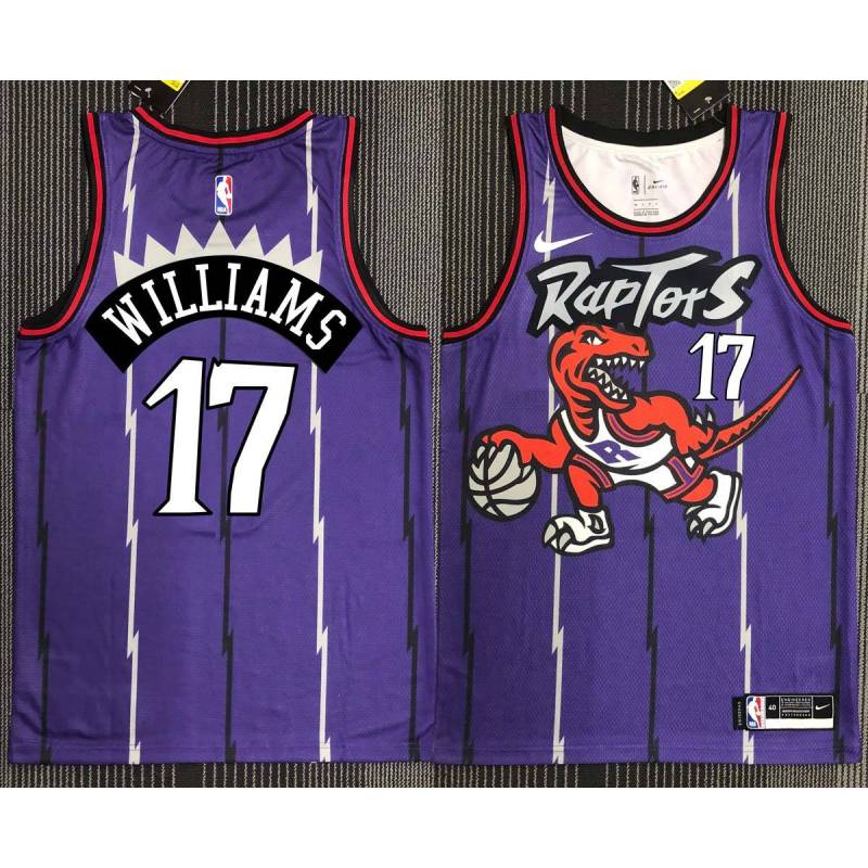 Mark Jackson Toronto Raptors 1995-1999 Throwback Purple Jersey