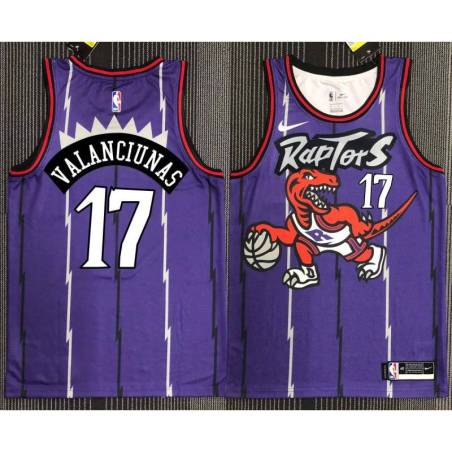 Jerome Williams Toronto Raptors 1995-1999 Throwback Purple Jersey