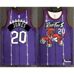 Sebastian Telfair Toronto Raptors 1995-1999 Throwback Purple Jersey