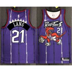 Maceo Baston Toronto Raptors 1995-1999 Throwback Purple Jersey