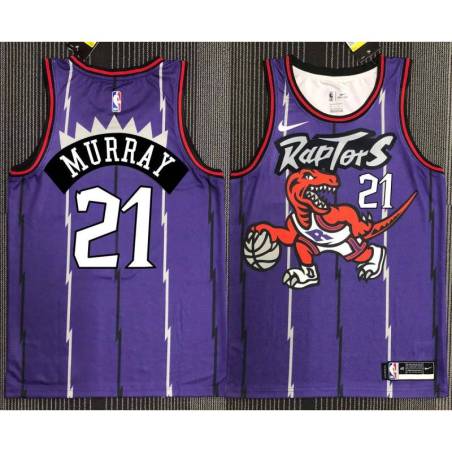 Joey Graham Toronto Raptors 1995-1999 Throwback Purple Jersey