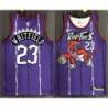 Eric Moreland Toronto Raptors 1995-1999 Throwback Purple Jersey