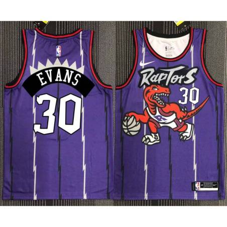 Dewan Hernandez Toronto Raptors 1995-1999 Throwback Purple Jersey