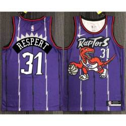 Daniel Oturu Toronto Raptors 1995-1999 Throwback Purple Jersey