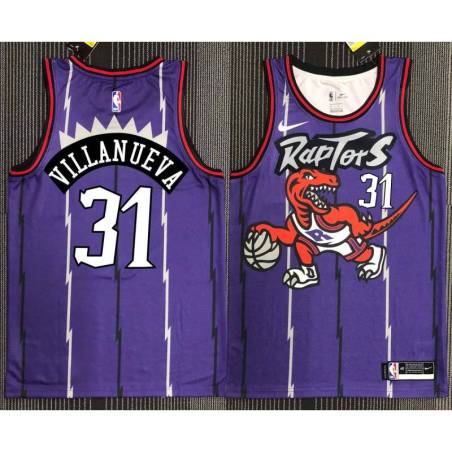 Marcus Camby Toronto Raptors 1995-1999 Throwback Purple Jersey