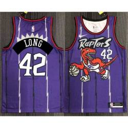 Lloyd Daniels Toronto Raptors 1995-1999 Throwback Purple Jersey