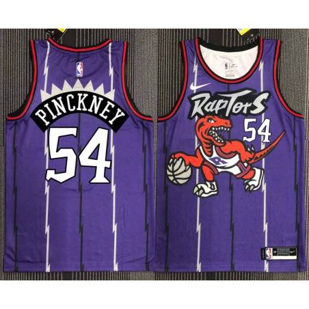 Mamadou N'Diaye Toronto Raptors 1995-1999 Throwback Purple Jersey