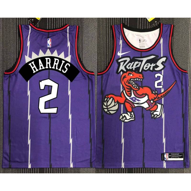 Earl Cureton Toronto Raptors 1995-1999 Throwback Purple Jersey