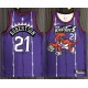 Solomon Alabi Toronto Raptors 1995-1999 Throwback Purple Jersey