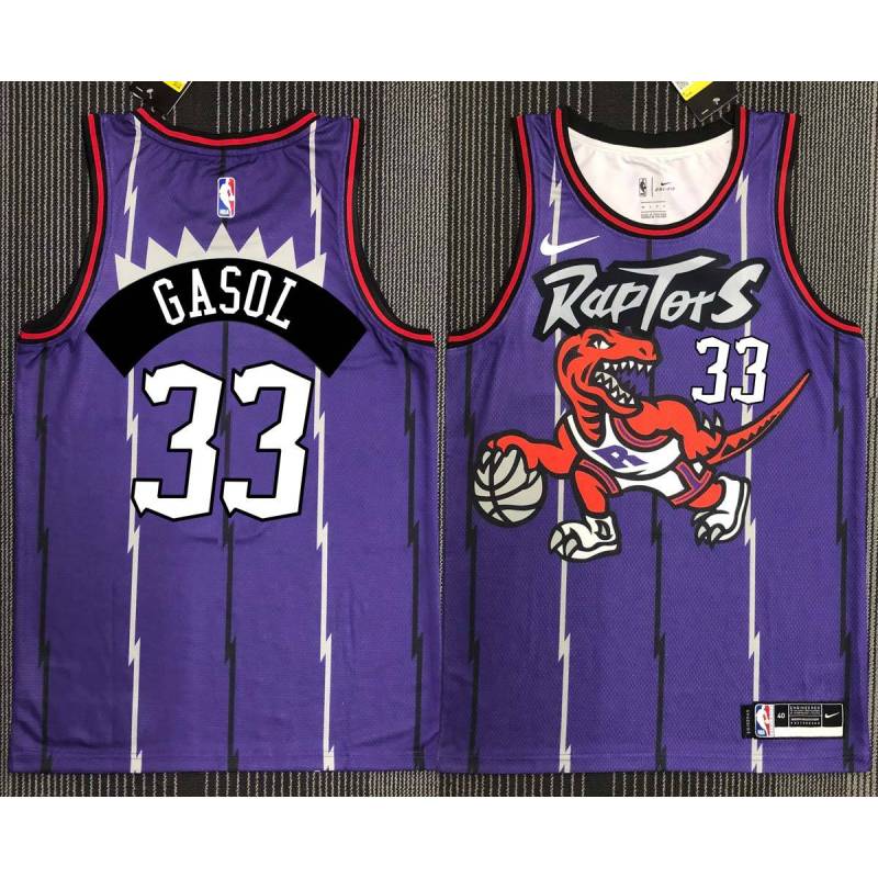 Acie Earl Toronto Raptors 1995-1999 Throwback Purple Jersey