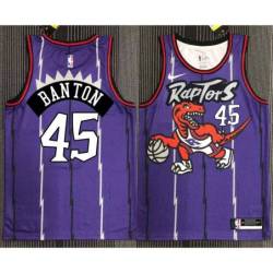 Freddie Gillespie Toronto Raptors 1995-1999 Throwback Purple Jersey