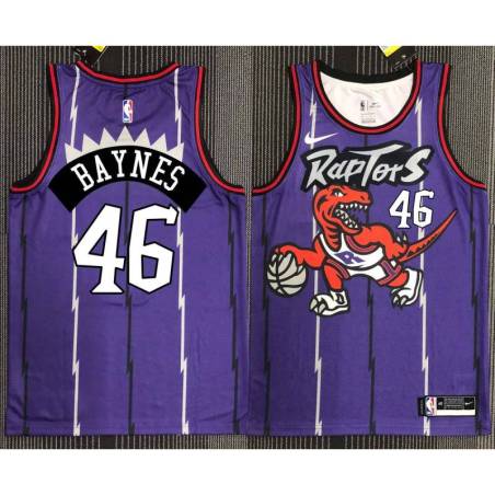 Jake Voskuhl Toronto Raptors 1995-1999 Throwback Purple Jersey