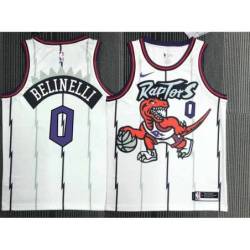 Marco Belinelli Toronto Raptors 1995-1999 Throwback White Jersey