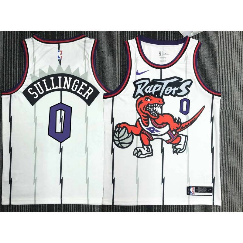 Jared Sullinger Toronto Raptors 1995-1999 Throwback White Jersey