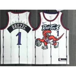 Omar Cook Toronto Raptors 1995-1999 Throwback White Jersey