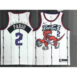 Patrick McCaw Toronto Raptors 1995-1999 Throwback White Jersey