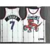 Jerryd Bayless Toronto Raptors 1995-1999 Throwback White Jersey