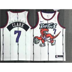 John Lucas III Toronto Raptors 1995-1999 Throwback White Jersey