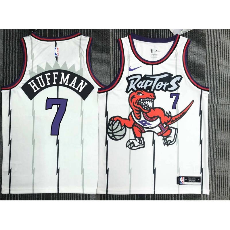 Austin Daye Toronto Raptors 1995-1999 Throwback White Jersey