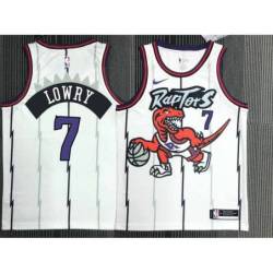 DeMarre Carroll Toronto Raptors 1995-1999 Throwback White Jersey