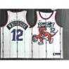 Tony Massenburg Toronto Raptors 1995-1999 Throwback White Jersey