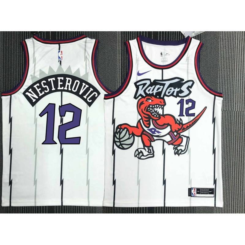 Pape Sow Toronto Raptors 1995-1999 Throwback White Jersey