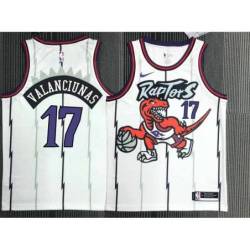 Jerome Williams Toronto Raptors 1995-1999 Throwback White Jersey