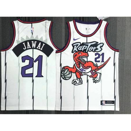 Julian Wright Toronto Raptors 1995-1999 Throwback White Jersey