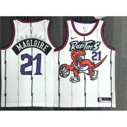 Danny Green Toronto Raptors 1995-1999 Throwback White Jersey