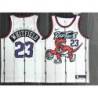 Eric Moreland Toronto Raptors 1995-1999 Throwback White Jersey