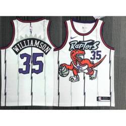 Shawn Respert Toronto Raptors 1995-1999 Throwback White Jersey