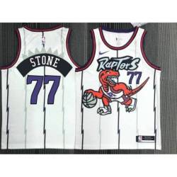 Gary Trent Jr. Toronto Raptors 1995-1999 Throwback White Jersey