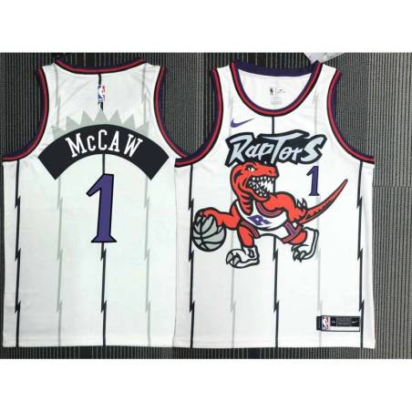 Robert Archibald Toronto Raptors 1995-1999 Throwback White Jersey