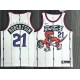 Solomon Alabi Toronto Raptors 1995-1999 Throwback White Jersey