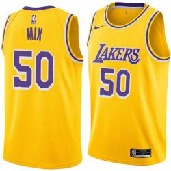 Steve Mix Twill Basketball Jersey -Lakers #50 Mix Twill Jerseys, FREE SHIPPING