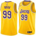 George Mikan Twill Basketball Jersey -Lakers #99 Mikan Twill Jerseys, FREE SHIPPING
