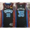 Jerry Reynolds OKC Thunder #35 Black 2022-23_City Jersey with LOVES Sponsor Patch