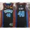 Shawn Kemp OKC Thunder #40 Black 2022-23_City Jersey with LOVES Sponsor Patch