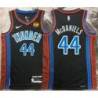 Jim McDaniels OKC Thunder #44 Black 2022-23_City Jersey with LOVES Sponsor Patch