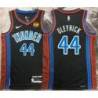 Frank Oleynick OKC Thunder #44 Black 2022-23_City Jersey with LOVES Sponsor Patch