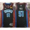 Steven Hill OKC Thunder #51 Black 2022-23_City Jersey with LOVES Sponsor Patch