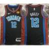 Quintin Dailey OKC Thunder #12 Black 2022-23_City Jersey with LOVES Sponsor Patch