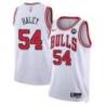 Jack Haley Chicago Bulls White Jersey with Motorola Sponsor Patch